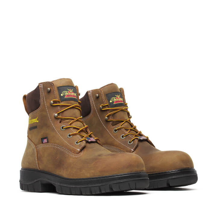 Genesis Series – 6″ Chestnut – Nano Safety Toe – Waterproof