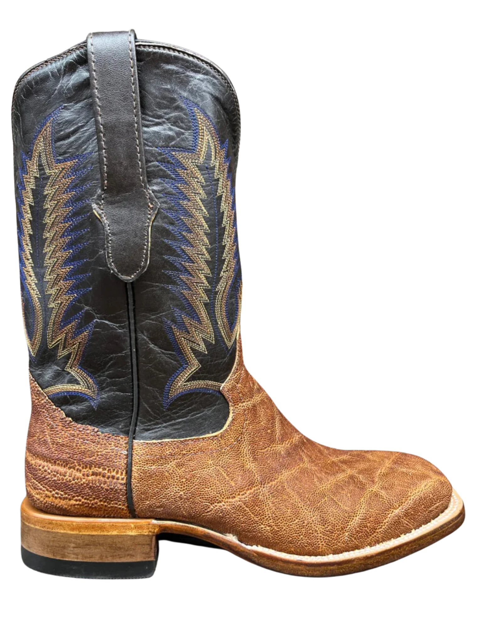 Cowtown Men's Tan Elephant SQ Toe