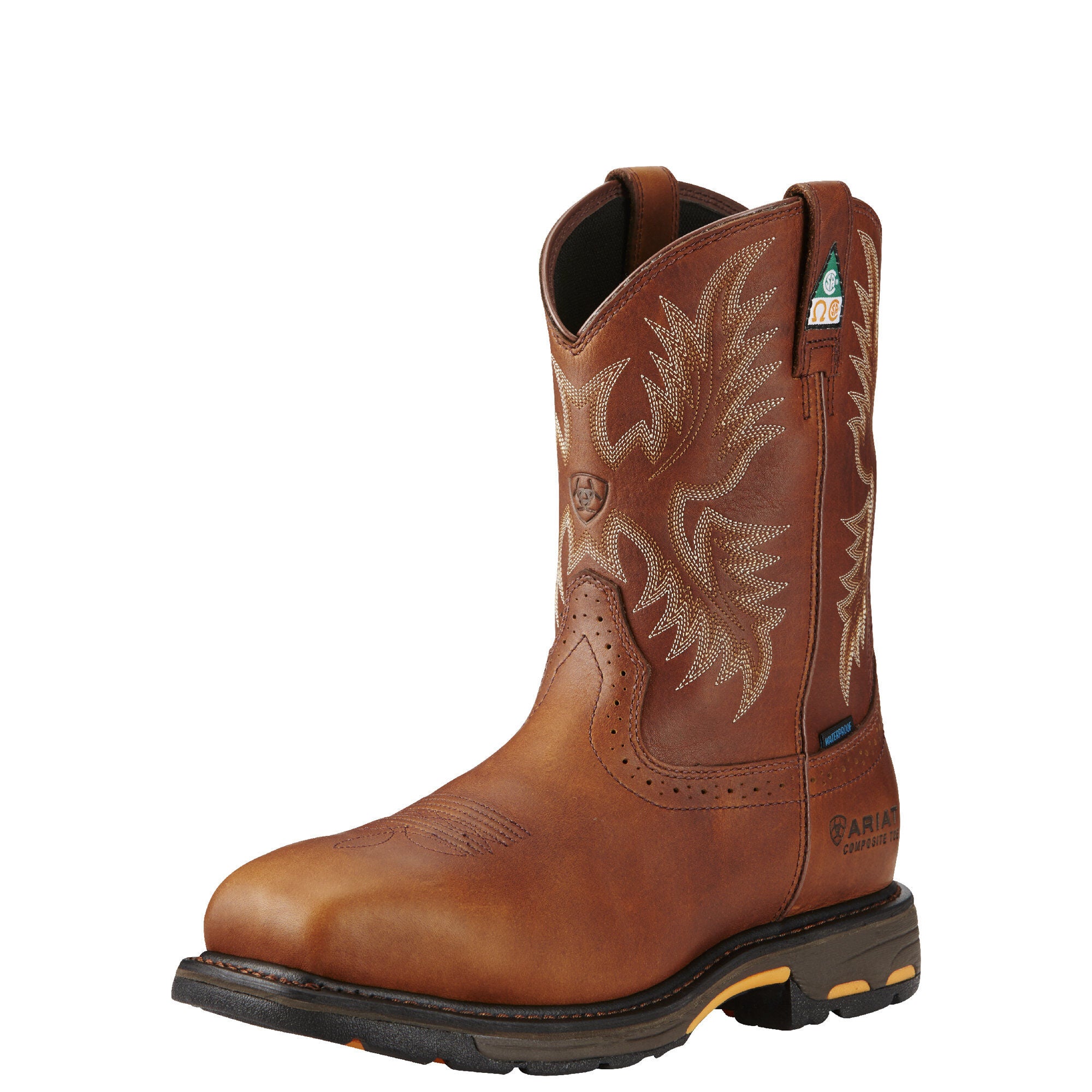 ARIAT Men's WorkHog CSA H2O Composite Toe Boot - Dark Copper - French's Boots