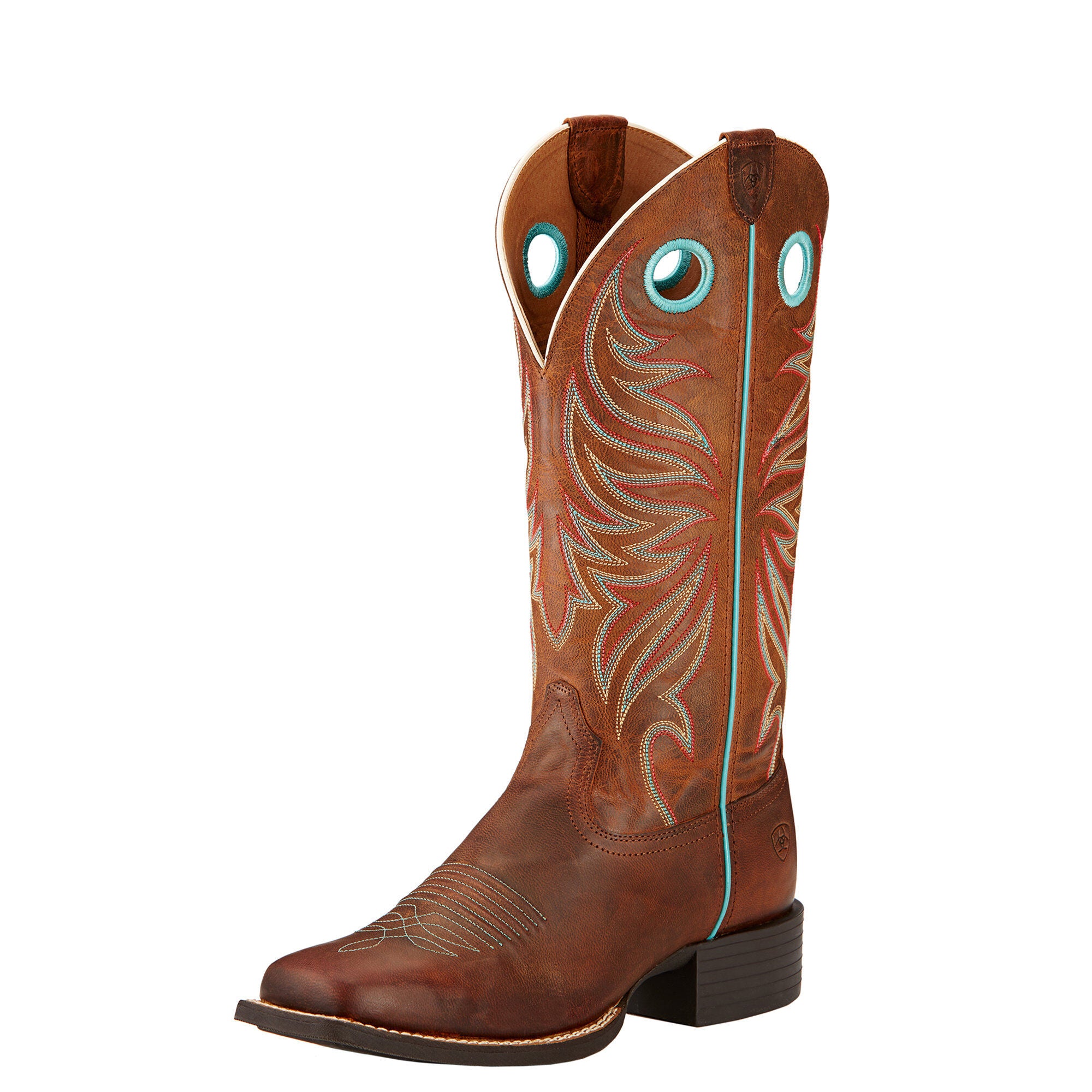 ARIAT Women's Round Up Ryder Boot - Sassy Brown - French's Boots