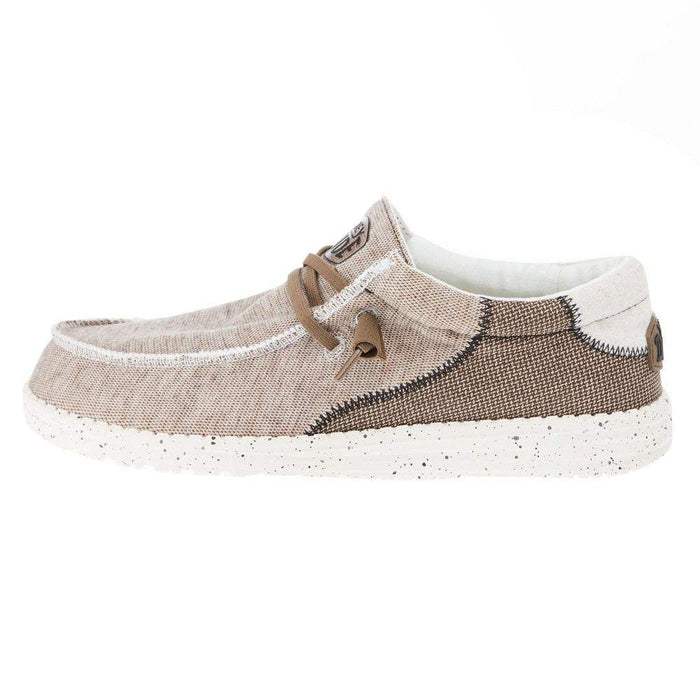 Y♢503 くぅ Hey Dude Men's Wally Stitch Teak Casual Shoe – French's Boots
