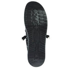Hey Dude Men`s Wally Skeletons Black Casual Shoe