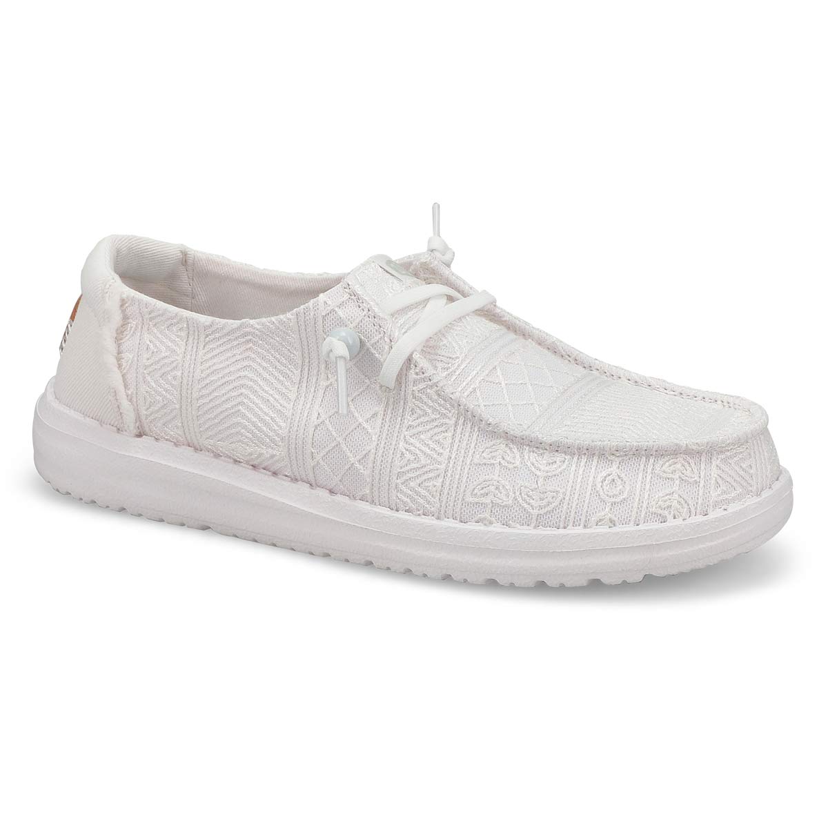 DimMoire クラッシュBIGフーディ ホワイト Wendy Crochet Lace White – French's Boots