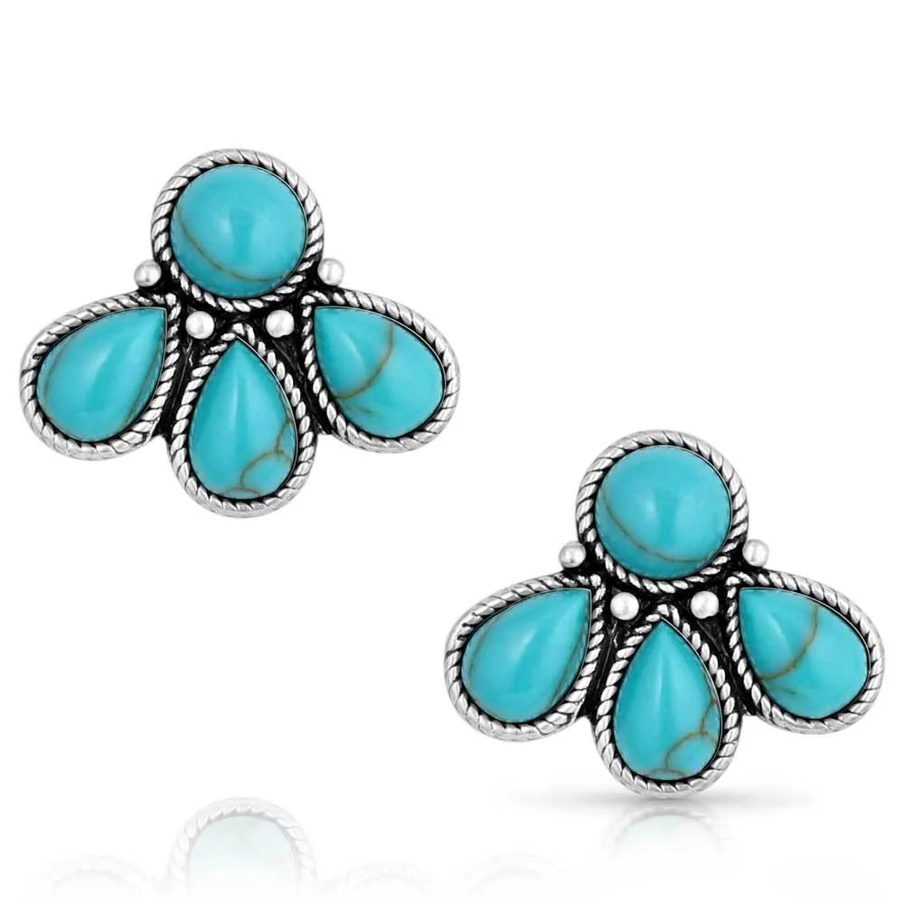 Nature's Wonder Turquoise Earrings – French's Boots