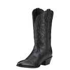 ARIAT Women's Heritage R Toe Boot - Black Deertan - French's Boots
