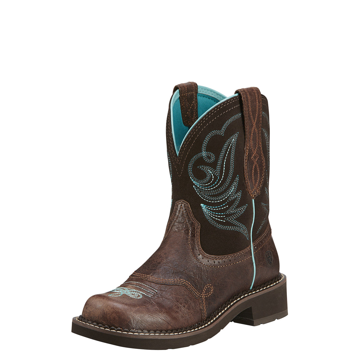 ARIAT Women's Fatbaby Heritage Dapper Boot - Royal Chocolate/Fudge - French's Boots