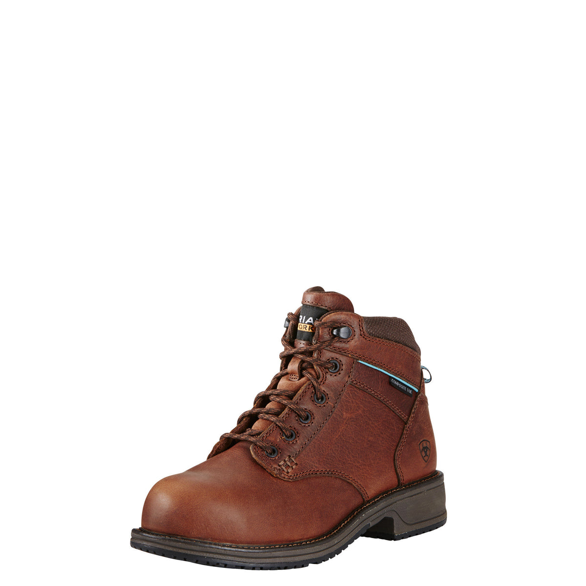 ARIAT Women's Casual Work Mid Lace ESD Composite Toe Boot - Nutty Brown - French's Boots